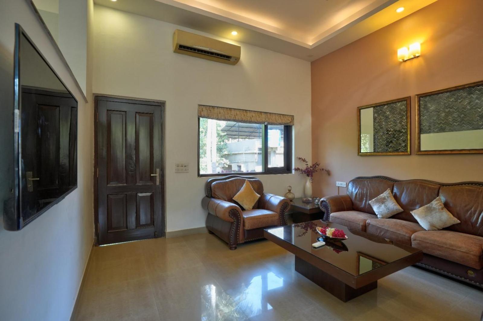 Private Pool 3Bhk Villa Near Candolim Nerul  Exterior photo